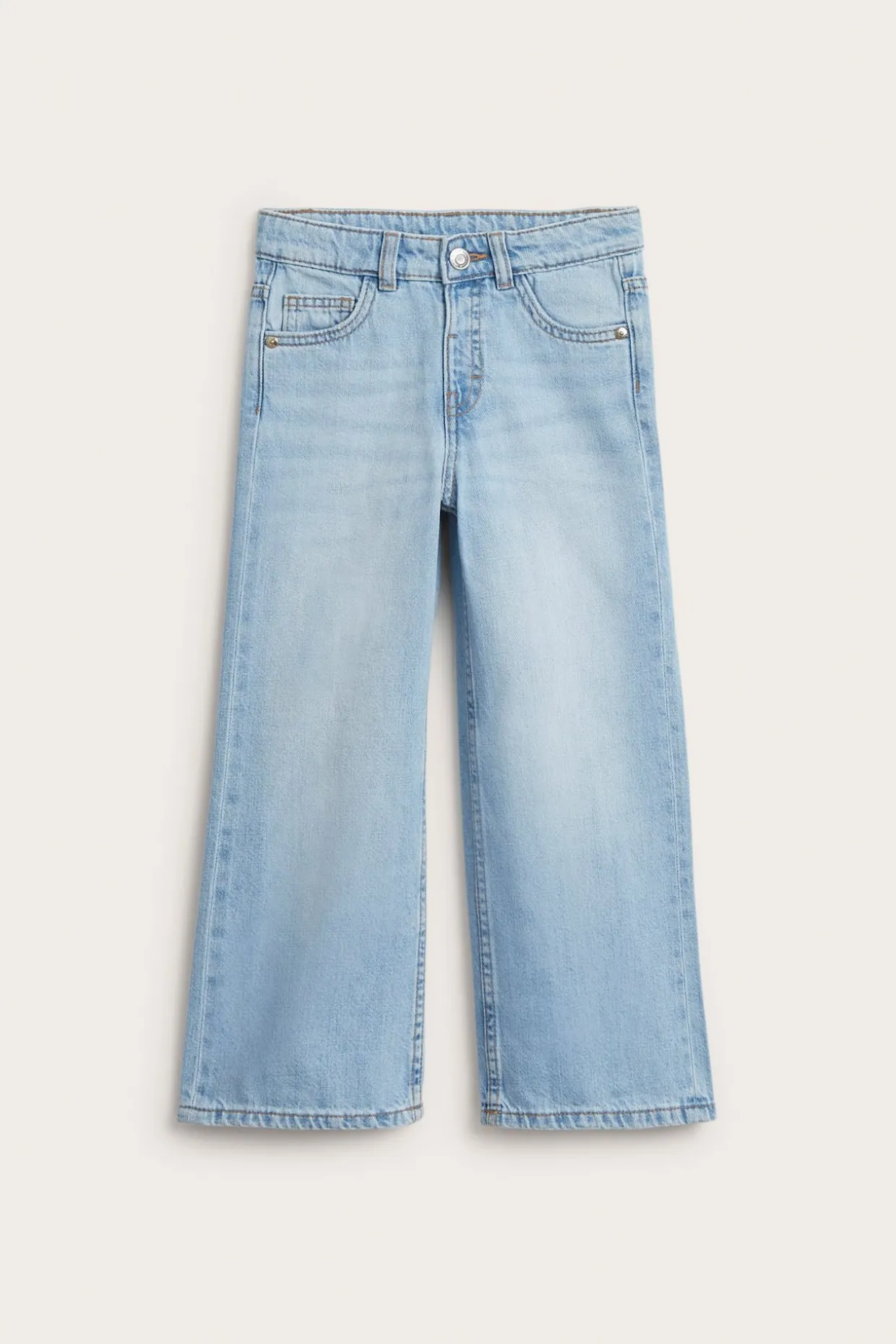 Wide jeans mid waist