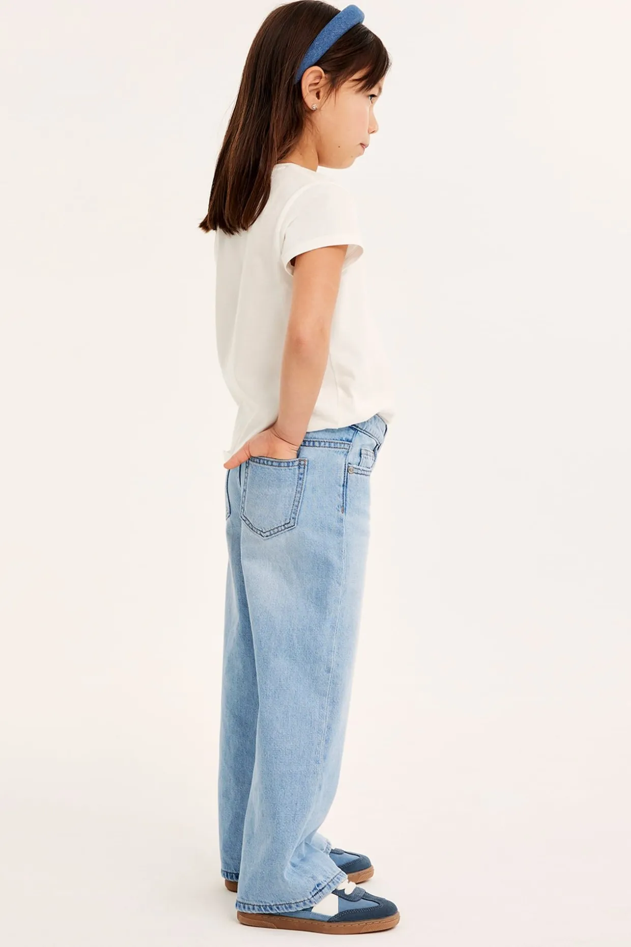 Wide jeans mid waist